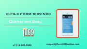 New 1099 NEC Form | e file 1099 NEC | 1099 online forms | 1099 form fi